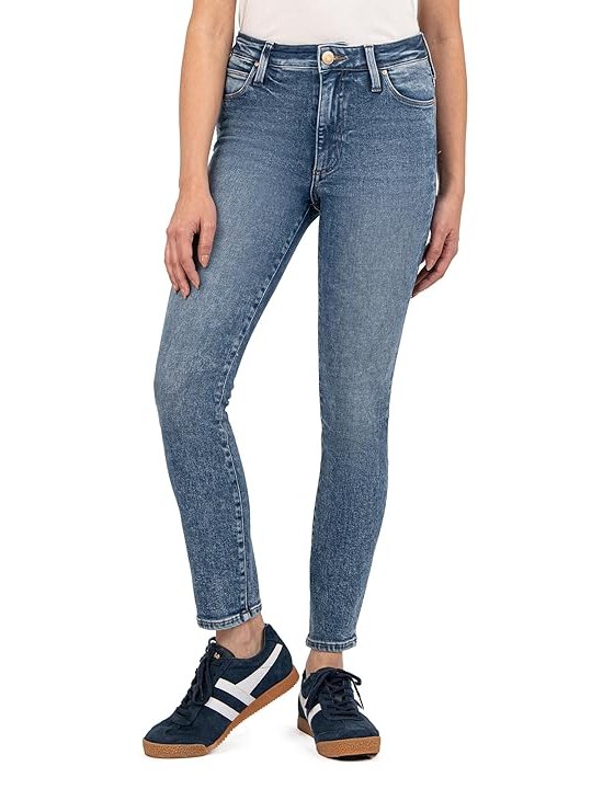 KUT from the Kloth Charlize High-Rise Cigarette Leg With Regular Hem In Strong Womens Dress Pants Strong