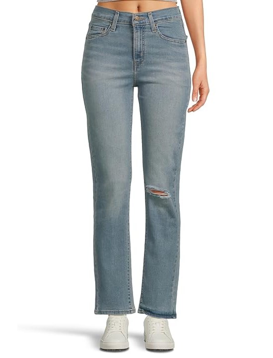 Levis Womens 724 High Rise Straight Womens Jeans Seriously Next Level