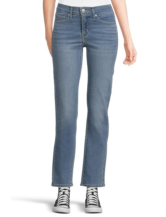 Levis Womens 314 Shaping Straight Womens Jeans Eternal Indigo Mid